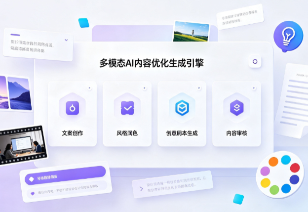 尚志市AI智能内容优化创新 多模态生成技术丰富数字内容创作生态