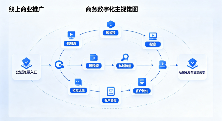 尚志市线上商业推广怎么做？全域流量闭环搭建与低成本转化实战指南
